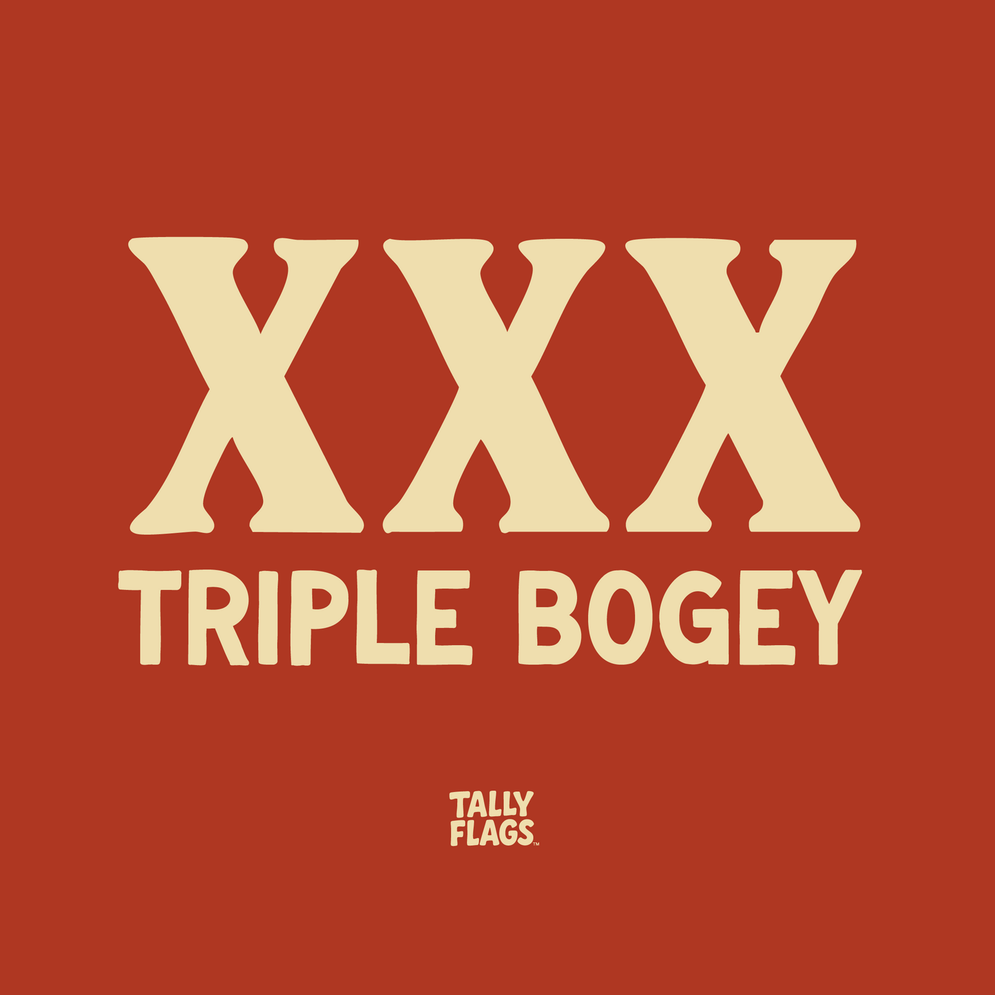 Tally Flags™: Tripple Bogie