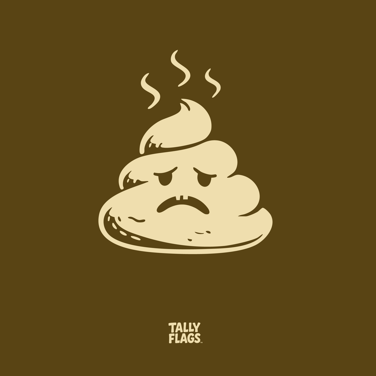 Tally Flags™: Poop Emoji