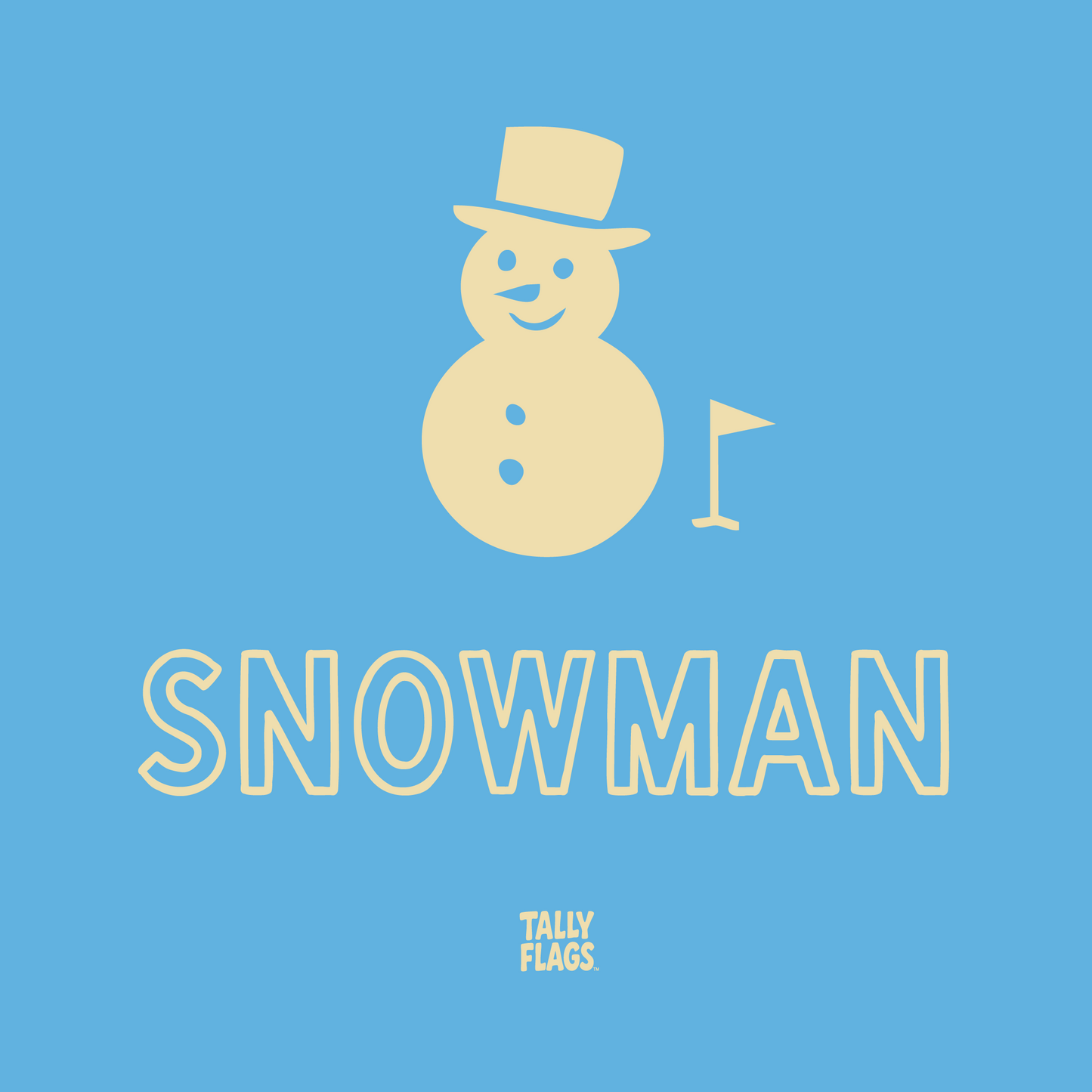 Tally Flags™: Snowman (score=8+)